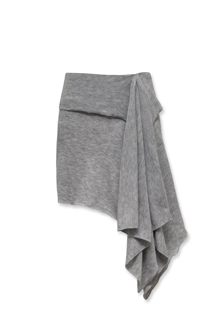 Zoe Knit Skirt Grey