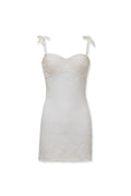 Penélope Mini Dress Pearl