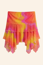 Martina Skirt Wave Pink