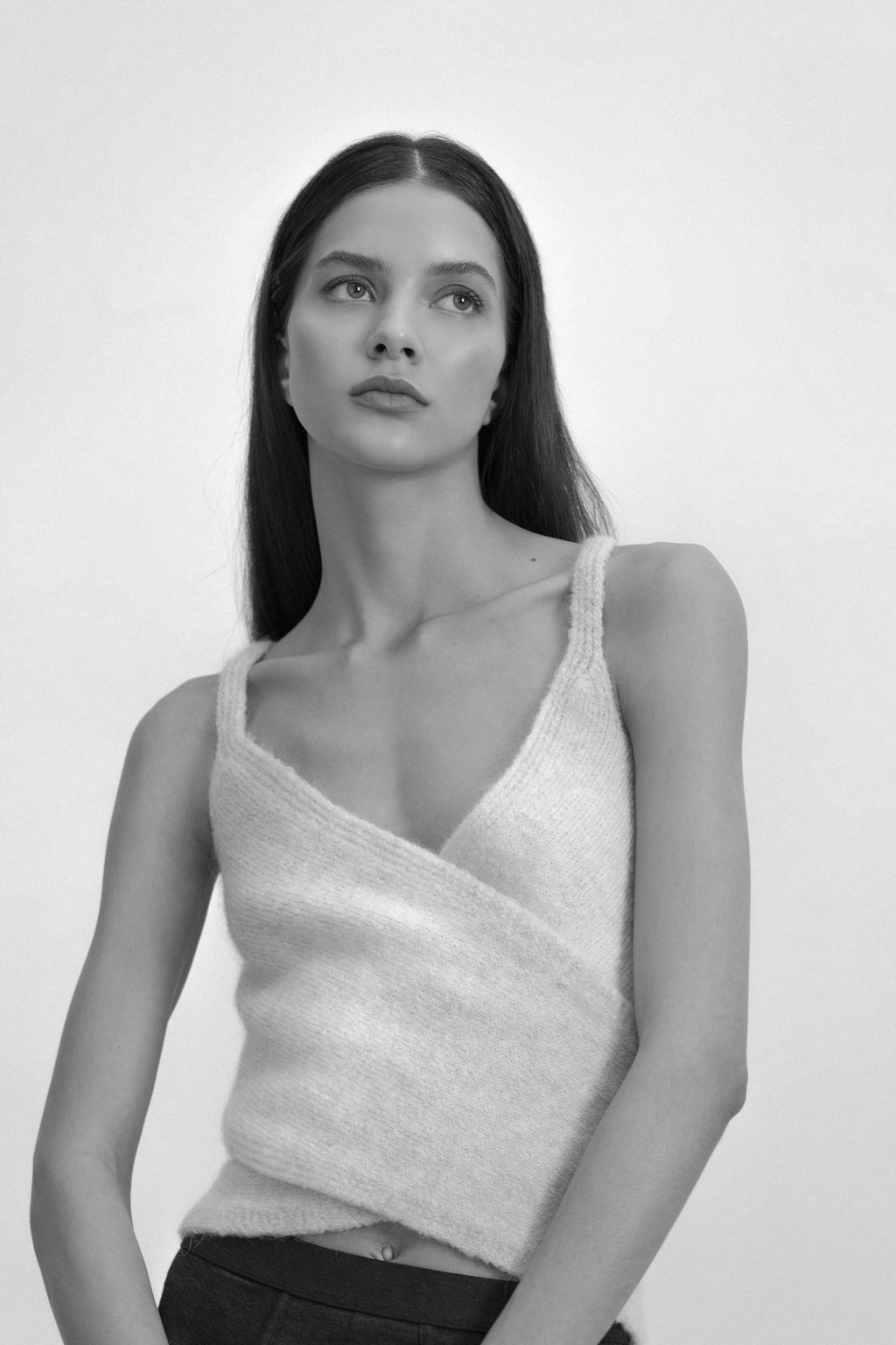Gilda Knit Vest Dark