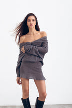 Mia Mini Skirt Marengo