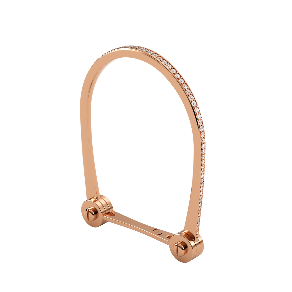 L'etrier "One Line" Or Rose