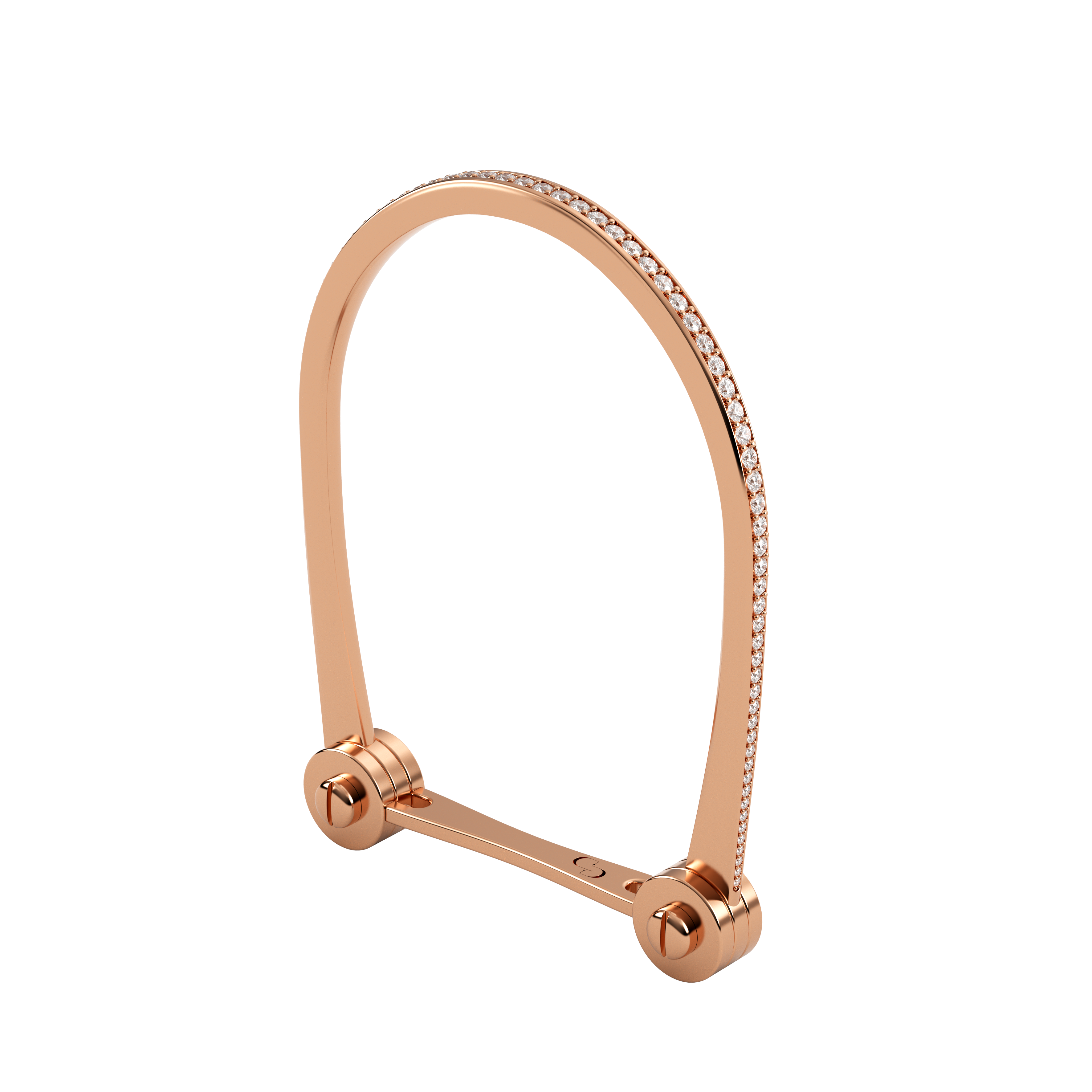L'etrier "One Line" Or Rose