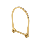 L'etrier "One Line" Or Jaune