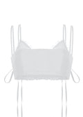 Long strap crop top