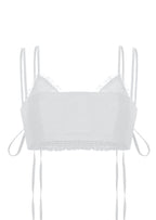 Long strap crop top
