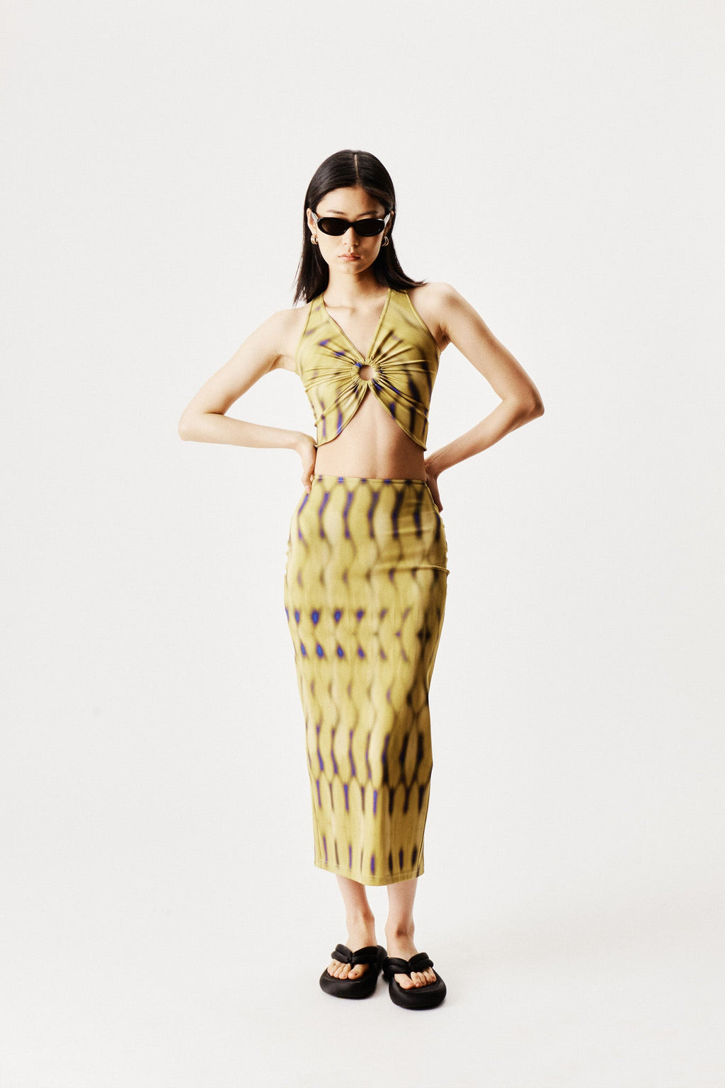 Zebra Sun Skirt