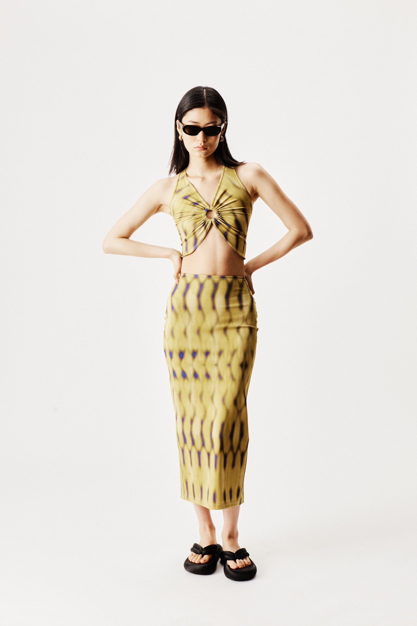 Zebra Sun Skirt