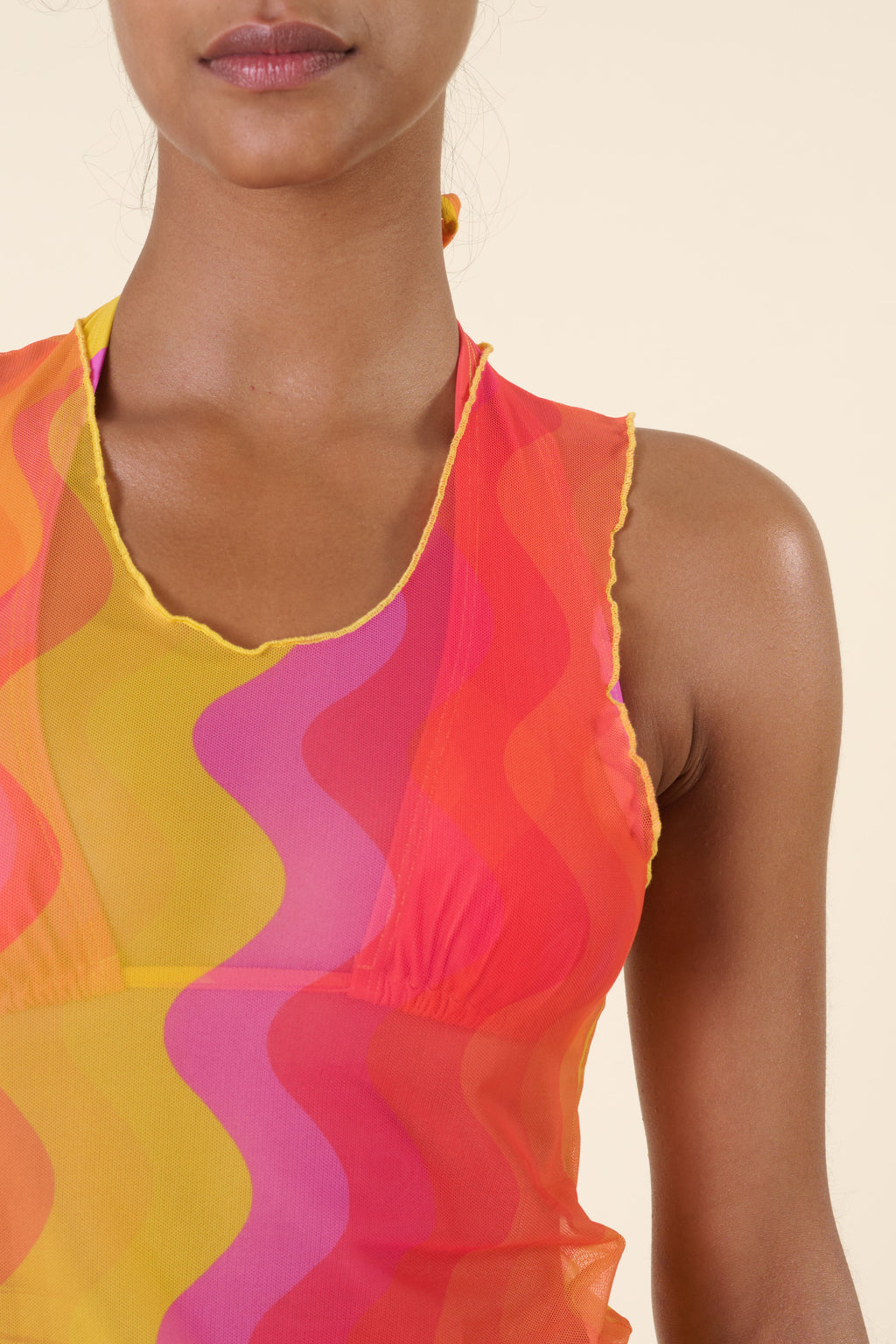 Barbi Top Wave Pink