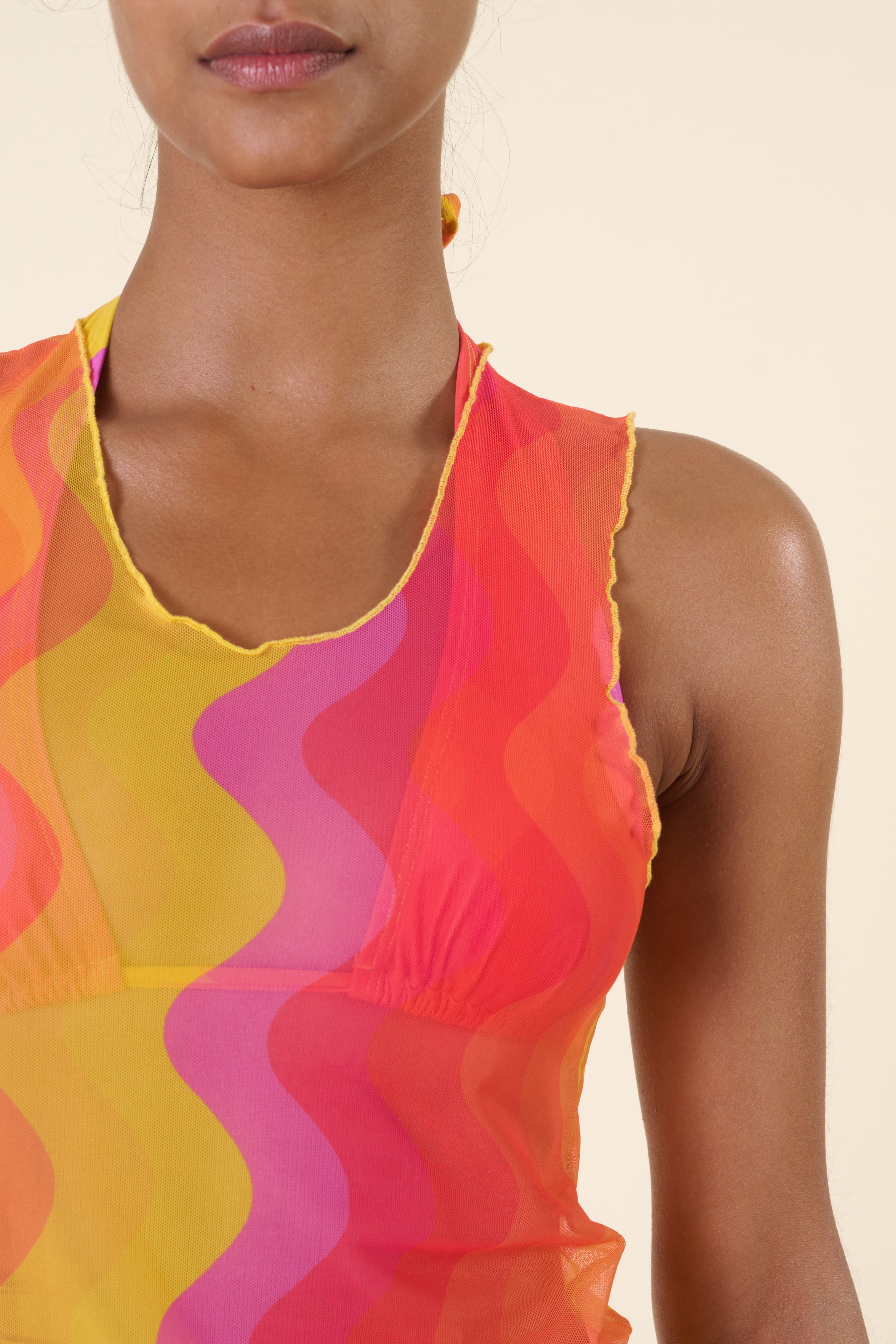 Barbi Top Wave Pink