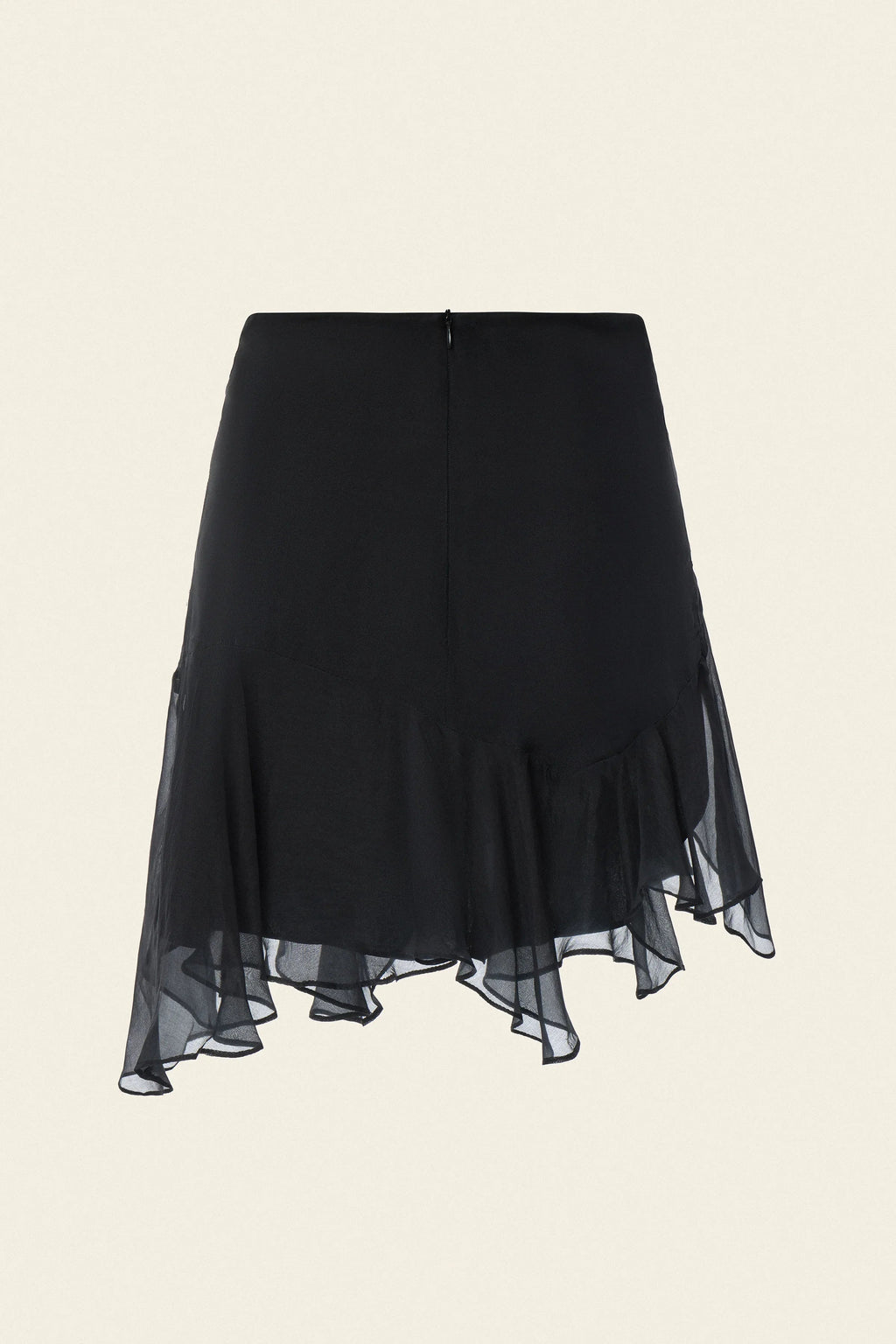 Wave Skirt Black