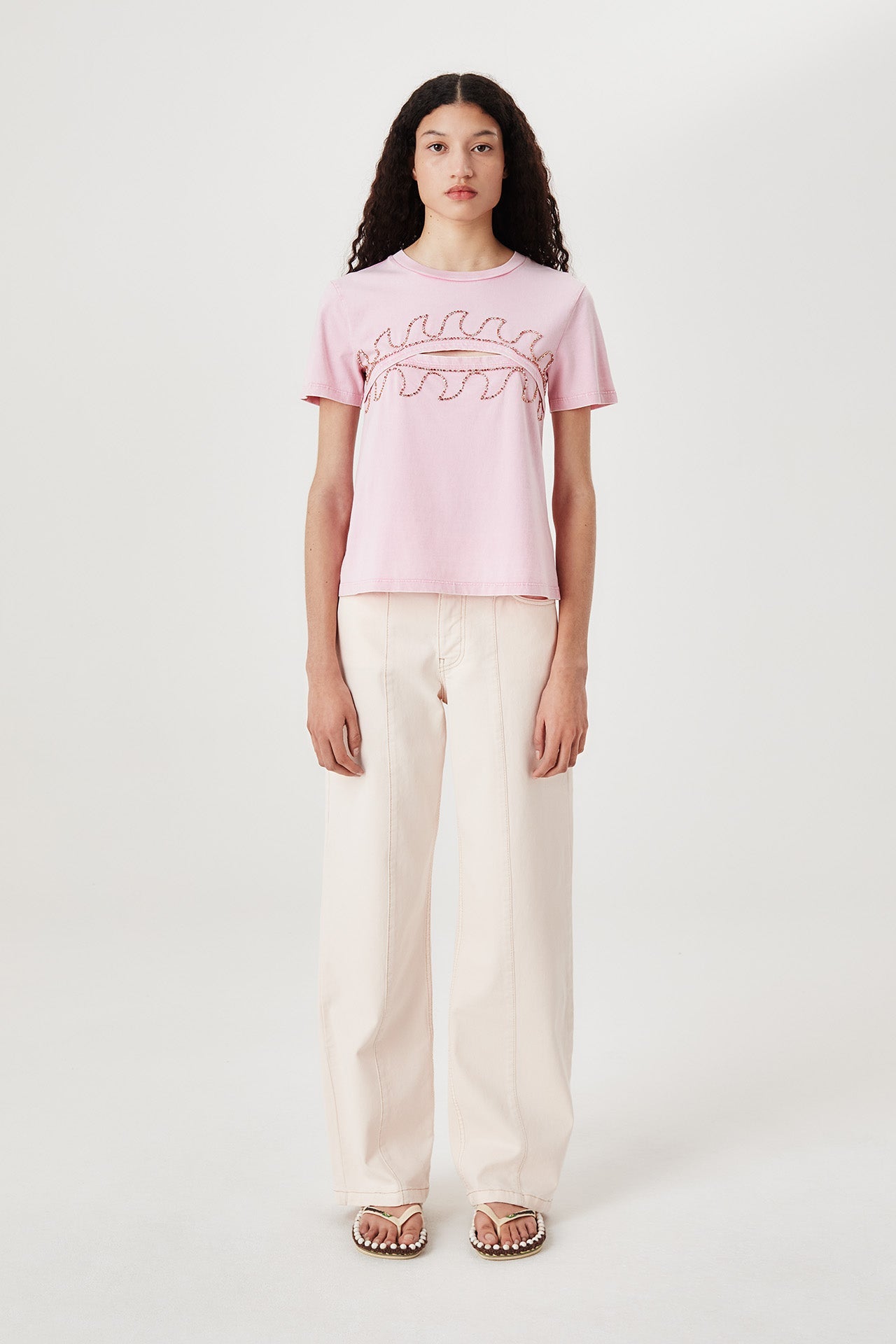 T-shirt à strass