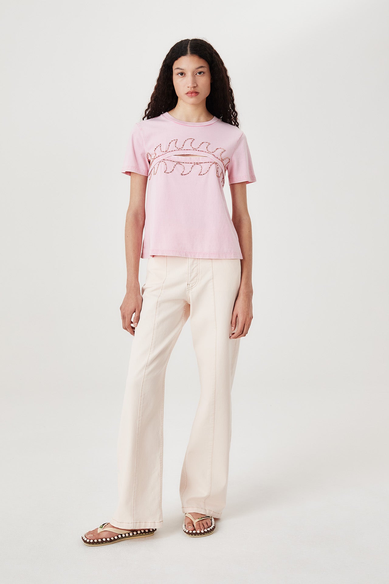 T-shirt à strass
