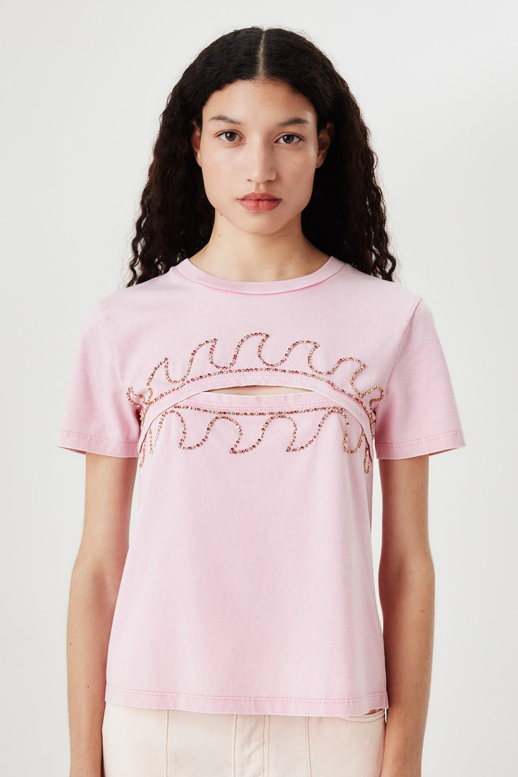 T-shirt à strass