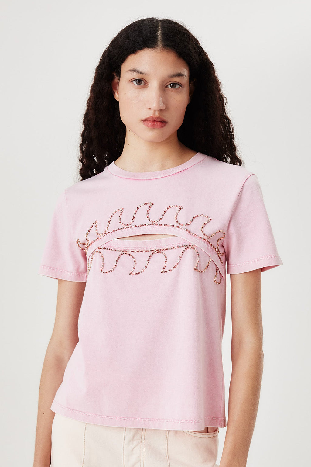T-shirt à strass