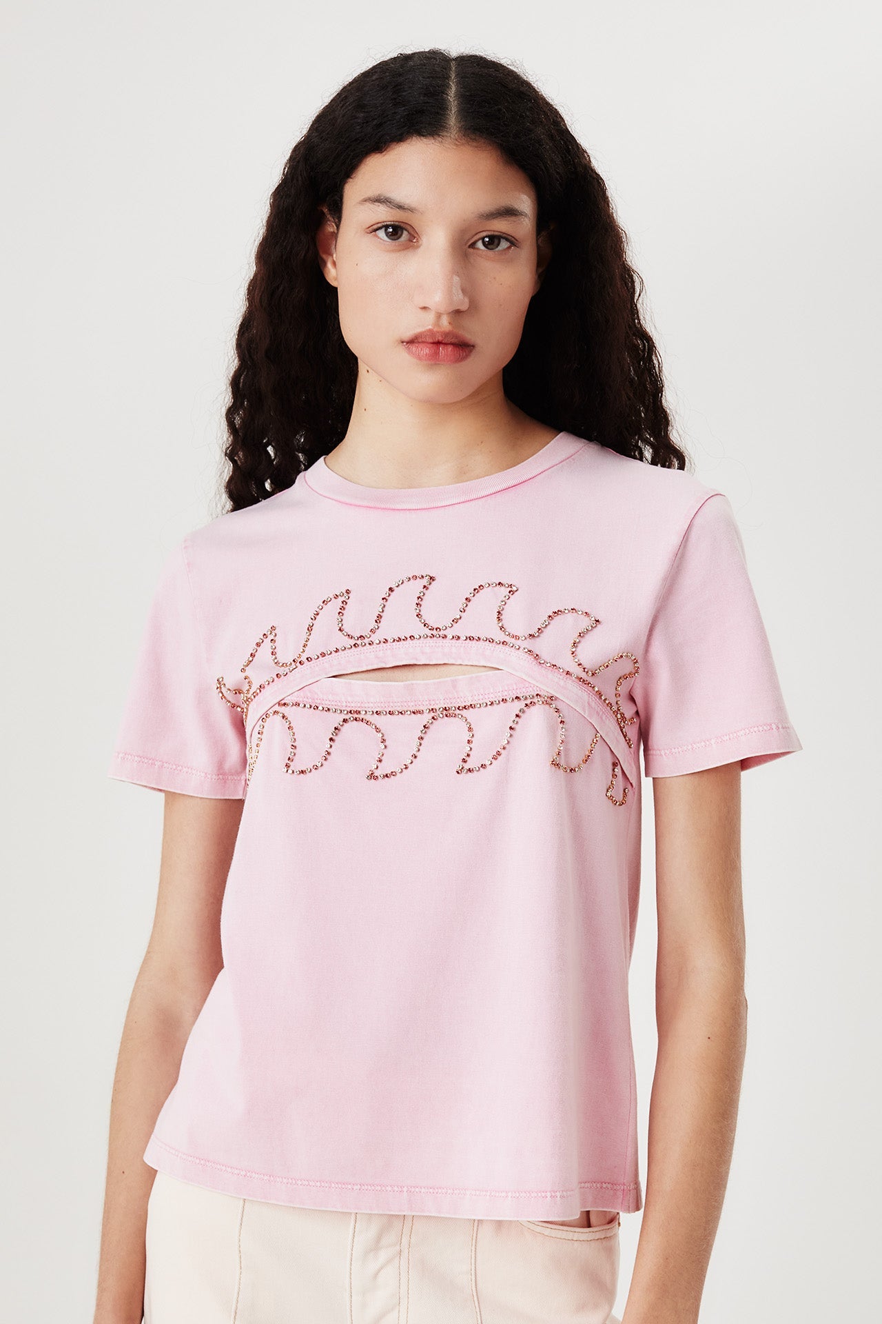 T-shirt à strass