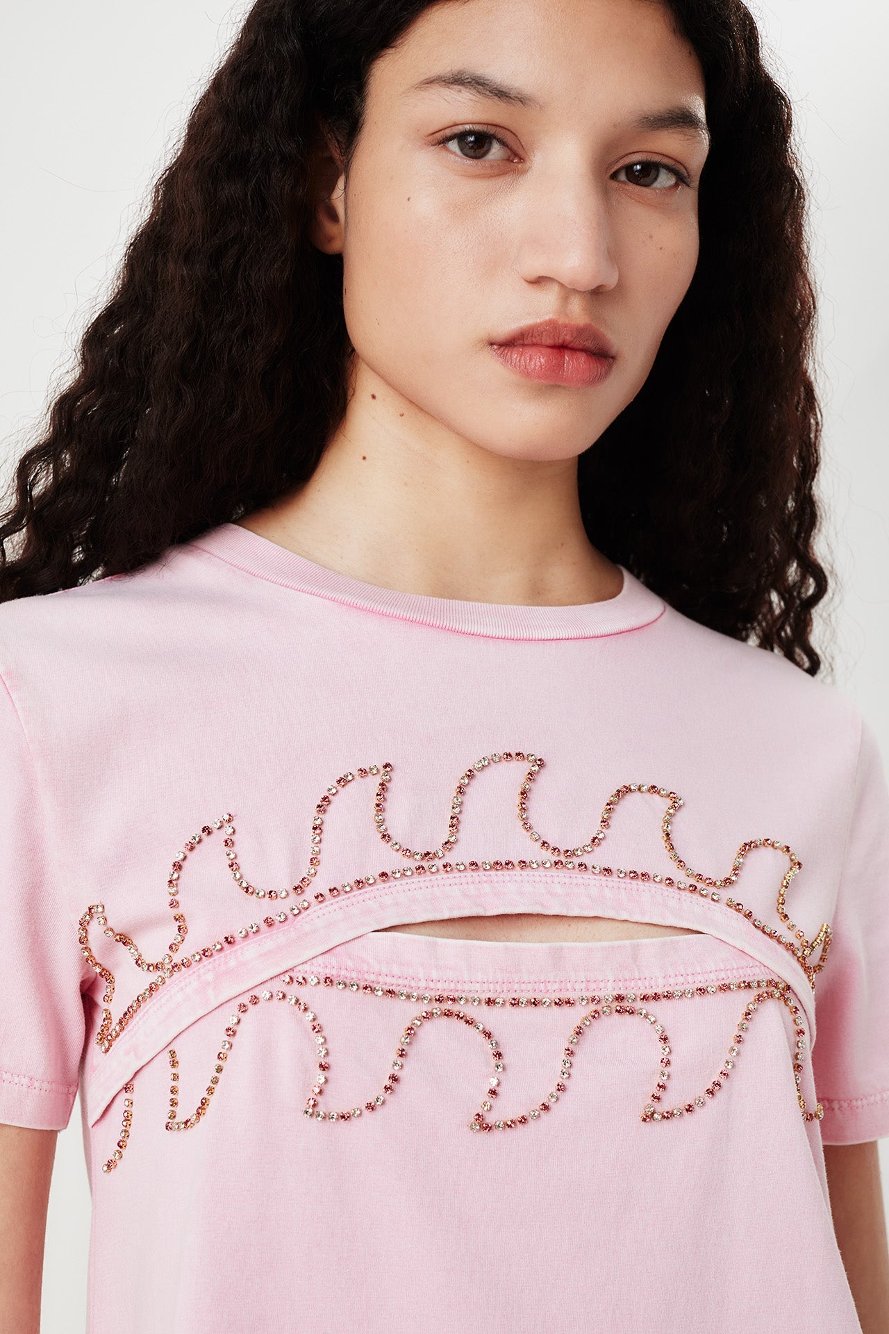 T-shirt à strass