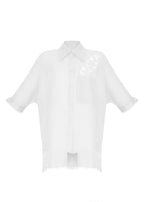 Bird embroidered shirt