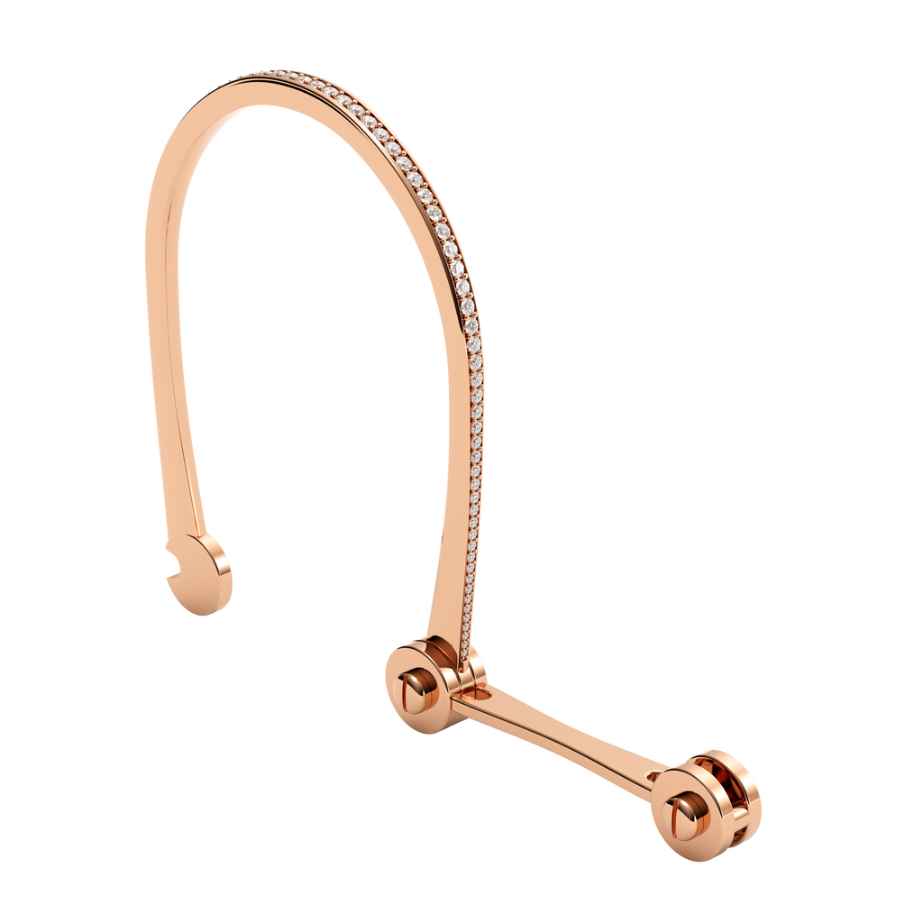 L'etrier "One Line" Or Rose