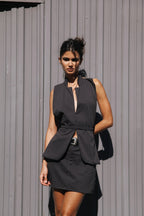 Fiorella Striped Vest