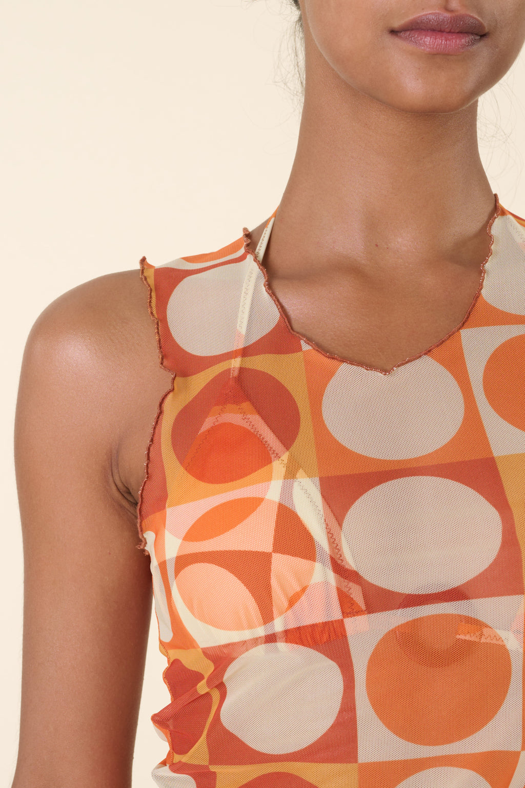 Barbi Top Retro Orange