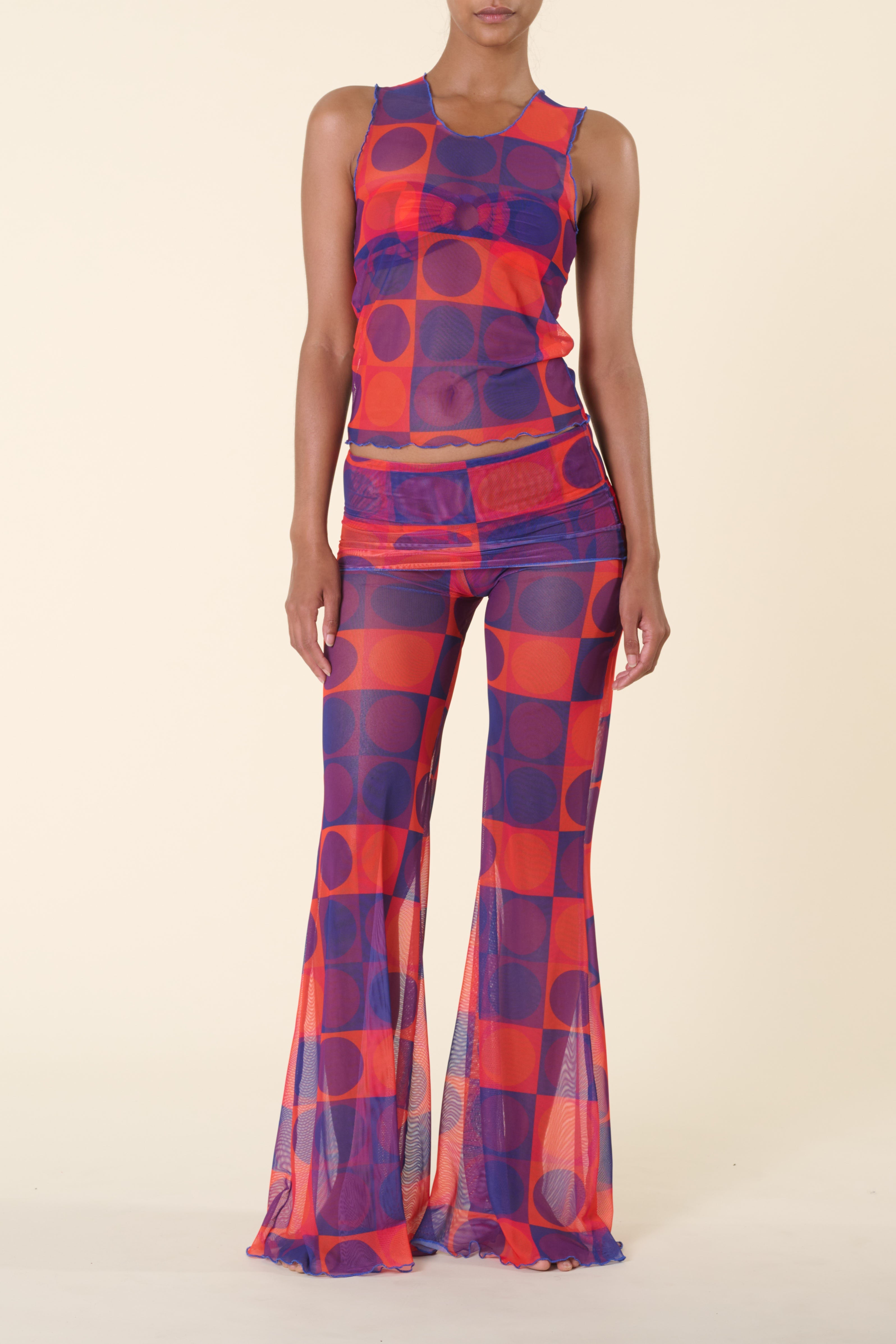 Barbi Top Retro Purple