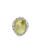 Yellow Stone Signet Ring