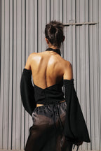 Tea Blouse Black