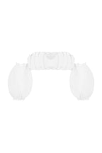 Off-the-shoulder crop top