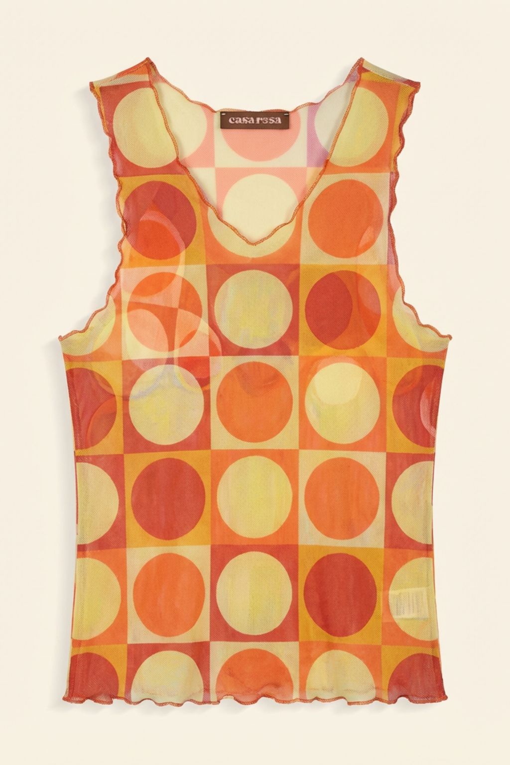 Barbi Top Retro Orange