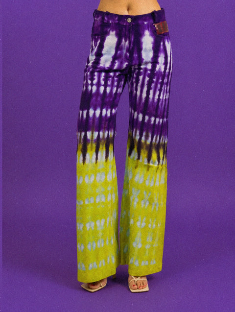 Romy tie dye denim