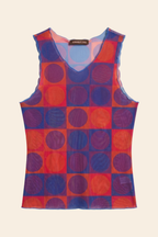 Barbi Top Retro Purple