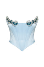 Wave Corset Blue