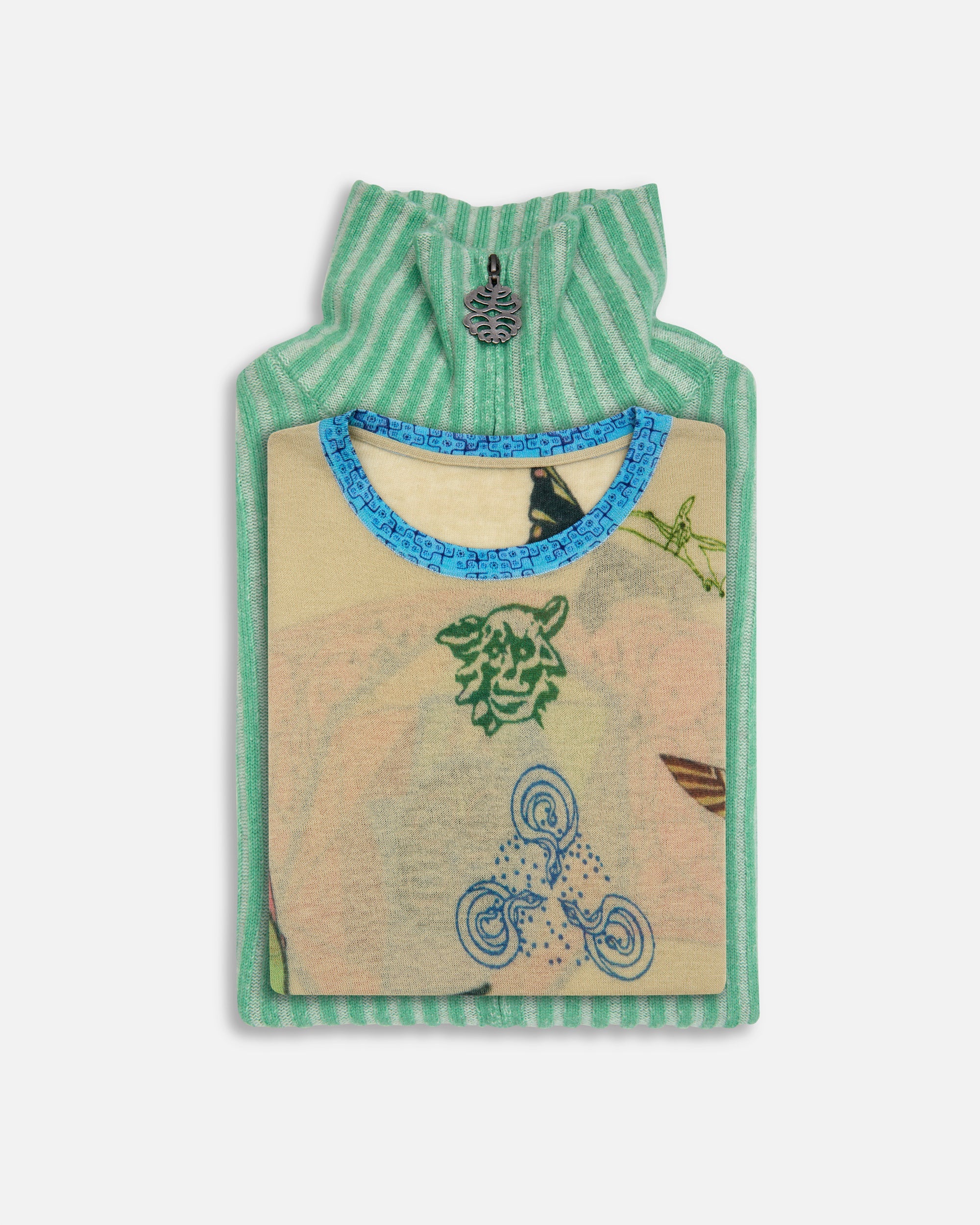 Sugar Snap Ribbed Zip