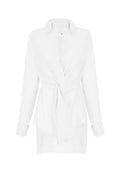 Front knotted dress