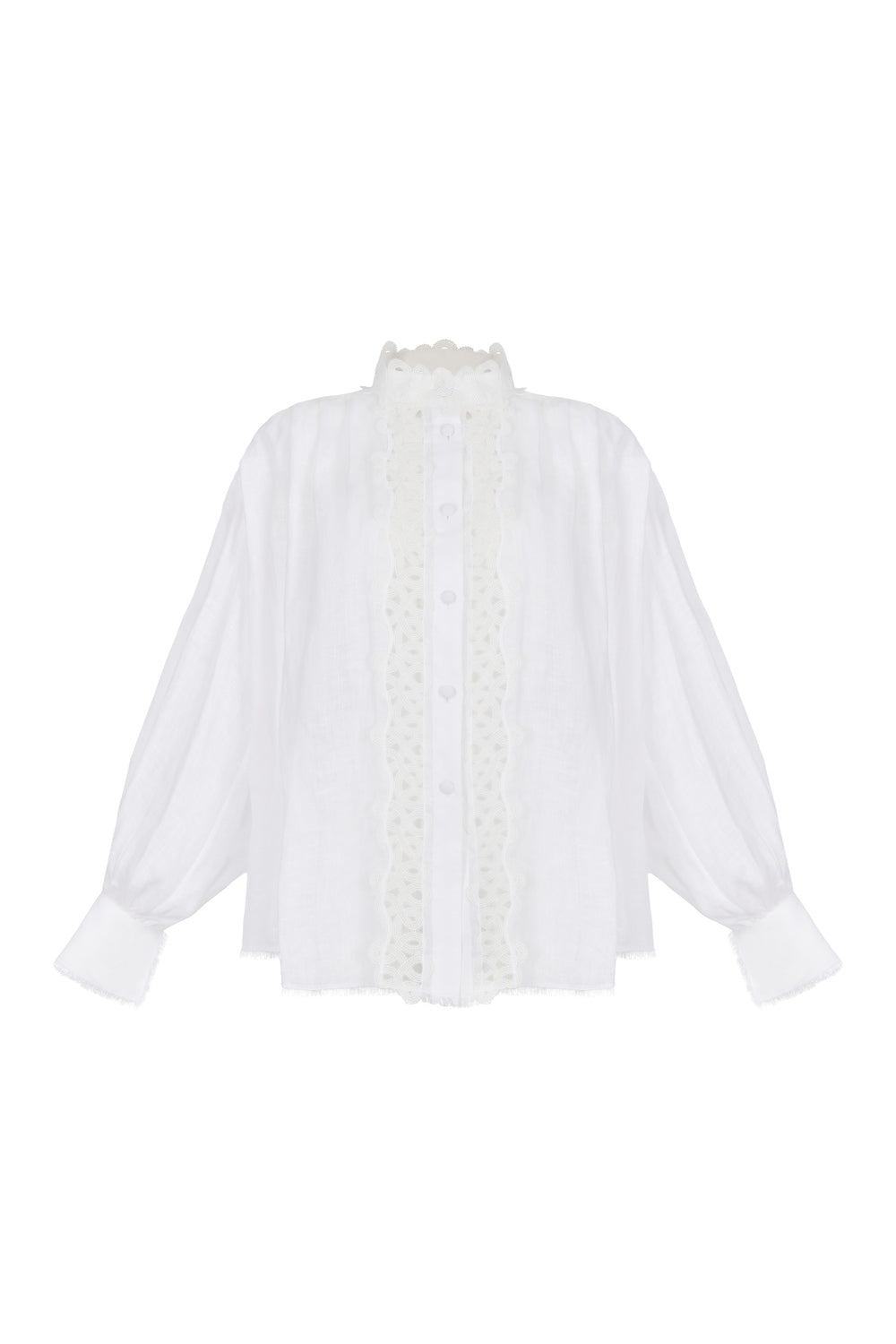 Long sleeve lace top