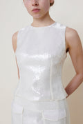The Nori Top Ivory