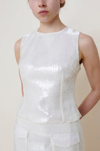 The Nori Top Ivory