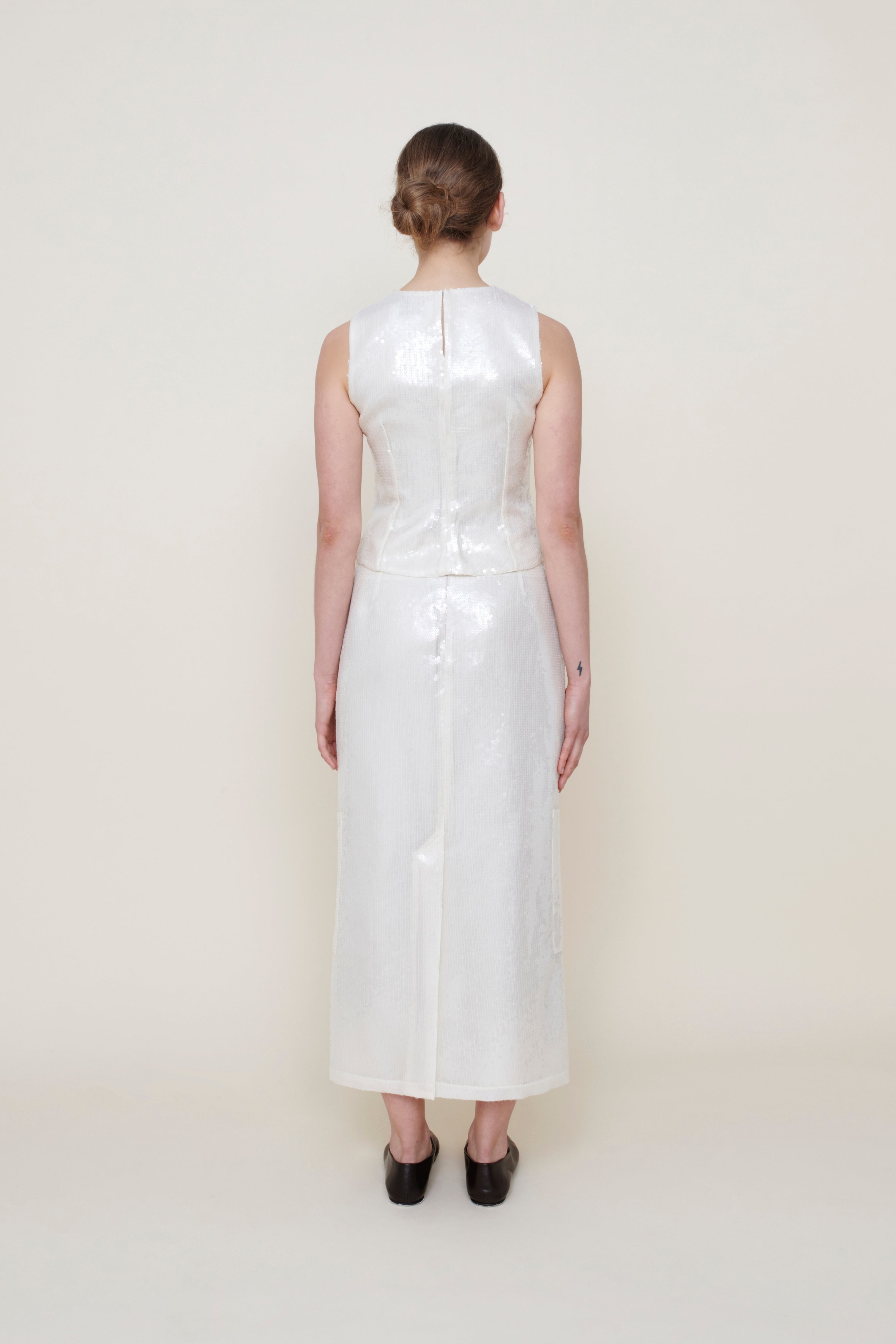 The Nori Top Ivory