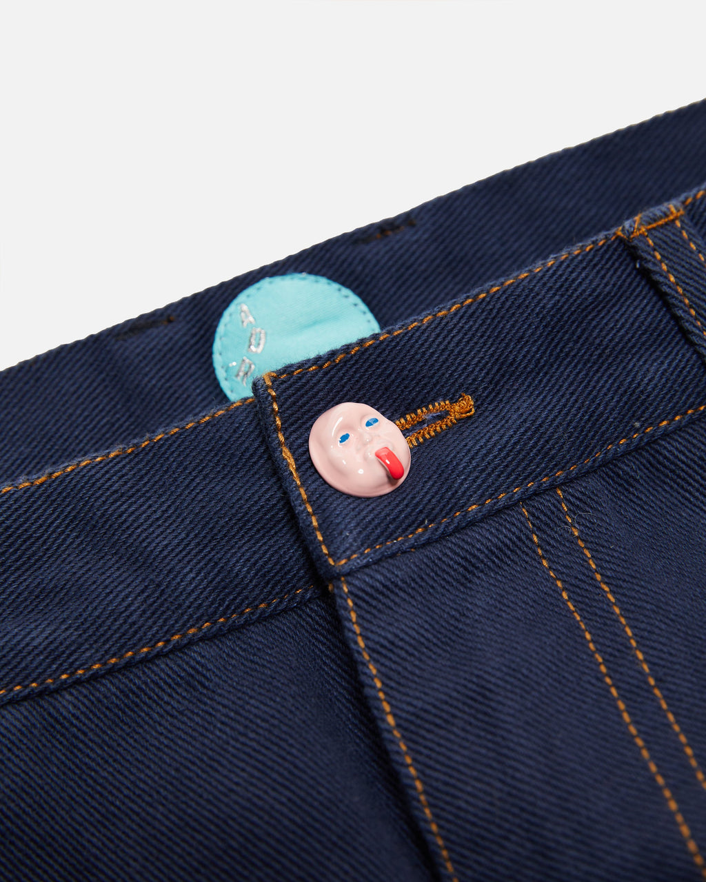 Low Rise Blue Denim
