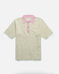 Pink Waffle Polo