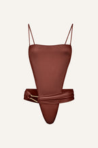 Aria Swimsuit Chestnut