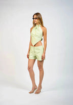 Bandana Pistachio Top