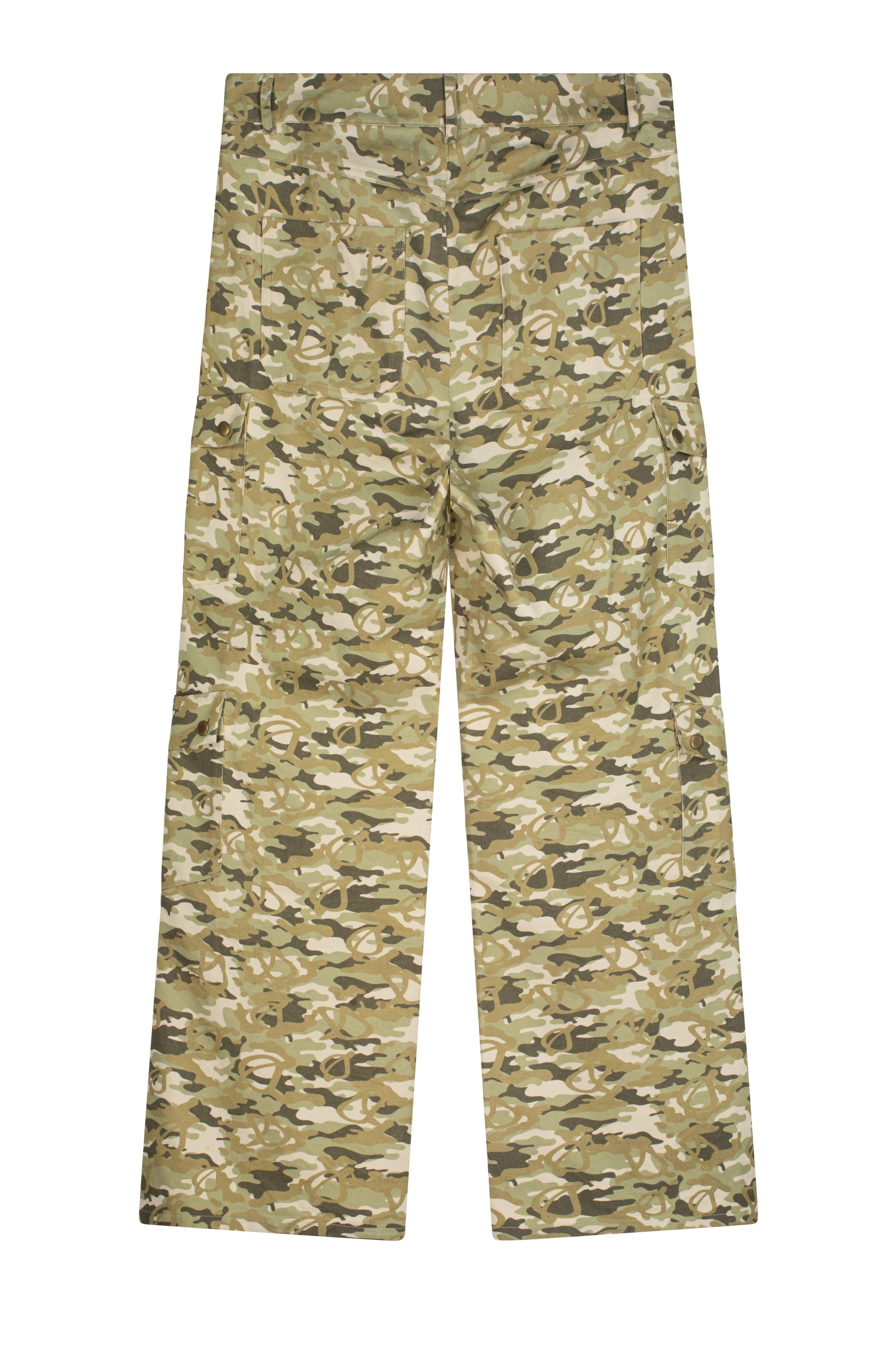 Borea Camo Pant Khaki Beige