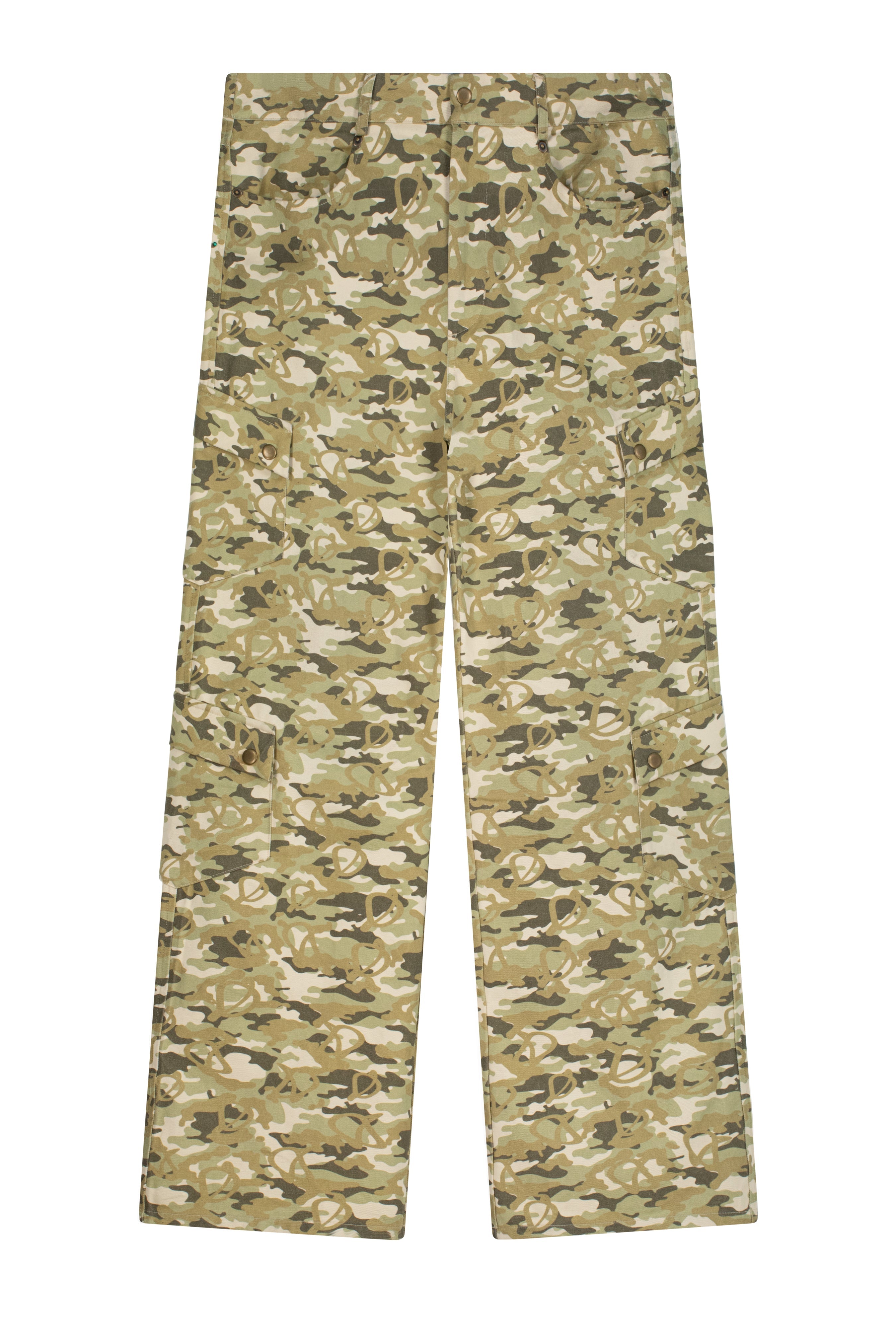 Borea Camo Pant Khaki Beige