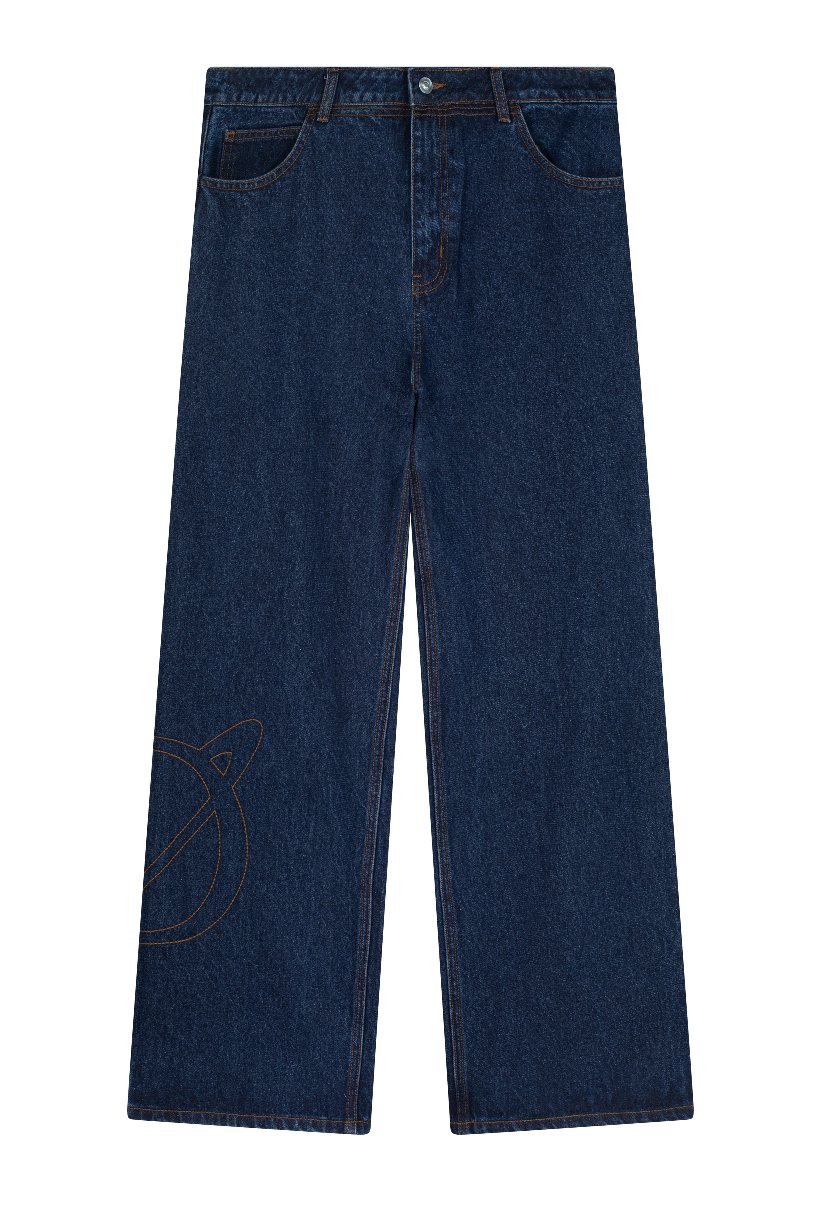 Borea Denim Pant Washed Blue