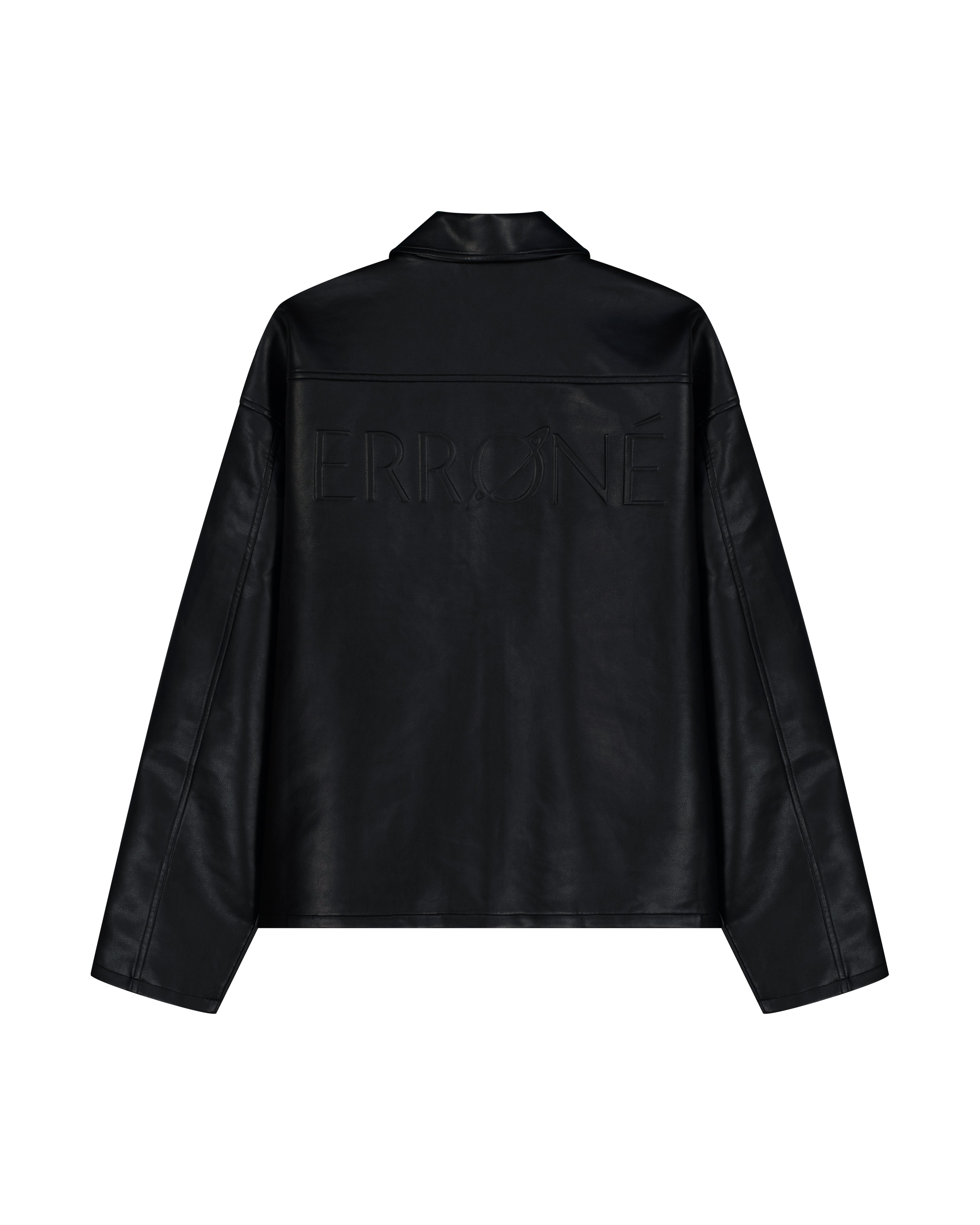 Borea Leather Jacket Black