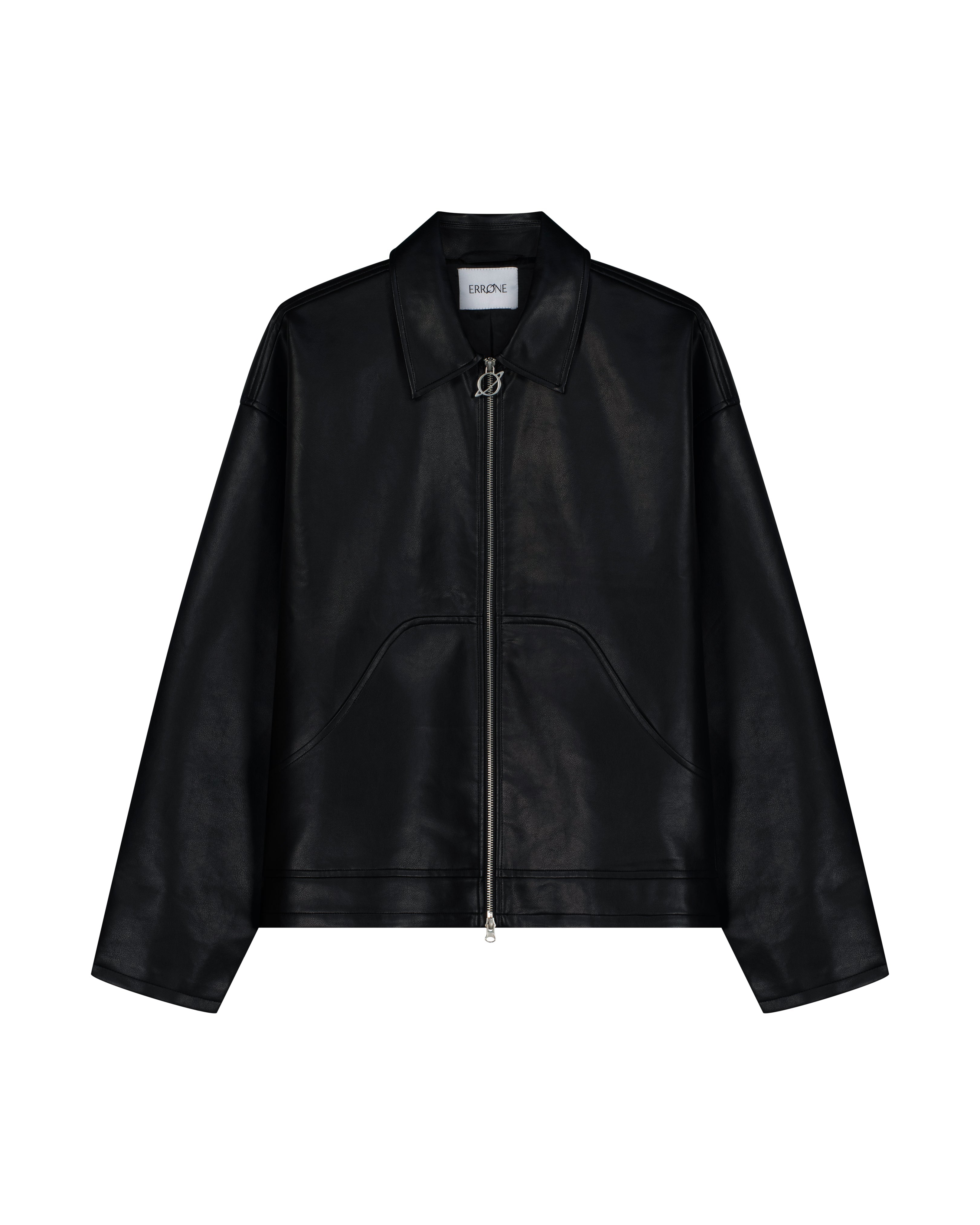 Borea Leather Jacket Black