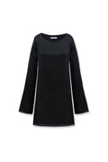 Buckle Mini Dress Black