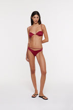 Calla Bikini Top Cherry